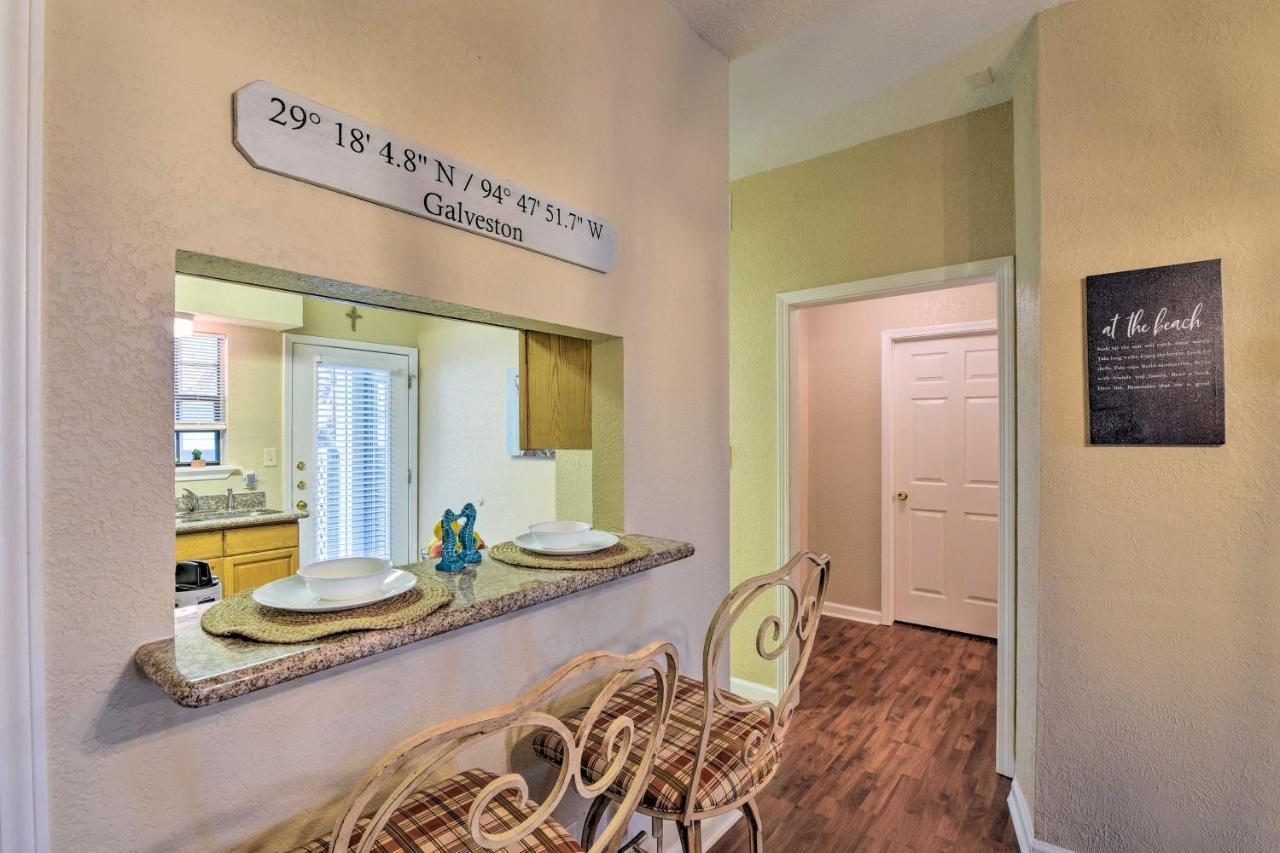 Galveston East End Condo With Pool Less Than 1 Mi To Beach! Eksteriør bilde